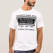 Verbouwing aannemer Business Logo Worker T-shirt (Voorkant)