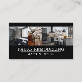 Verbouwing van woningen visitekaartje