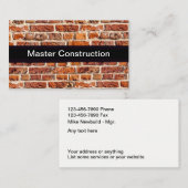 Verbouwing Visitekaartje (Voorkant / Achterkant)