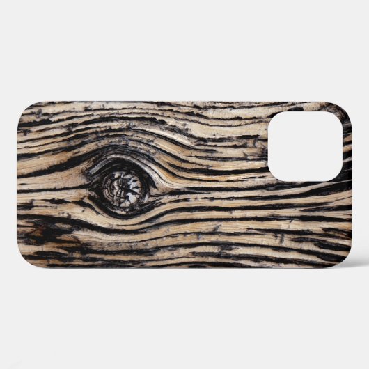 verbrand boomschors Case-Mate iPhone case (Achterkant (horizontaal))