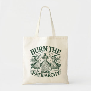 Verbrand de heksen van het patriarchaat tote bag