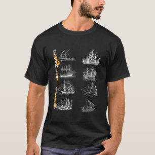 Verbrand De Schepen Inspiratie Motivatie Geen Excu T-shirt