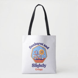 Verbrand en een beetje knapperig tote bag