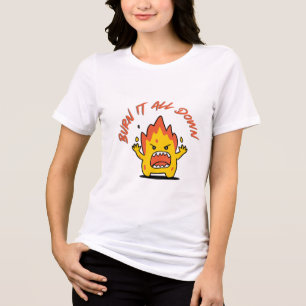 Verbrand Het Allemaal Tri-Blend Shirt