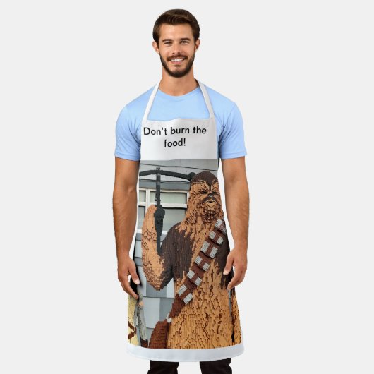 Verbrand het niet schort (Gedragen)