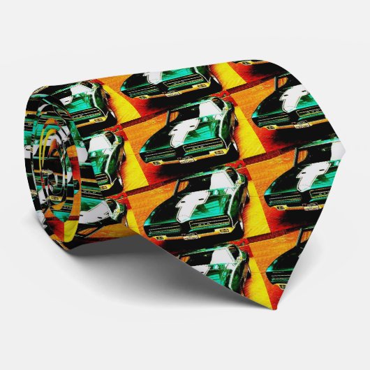 Verbrand het omhoog - 1.969 GTO Stropdas (Opgerold)