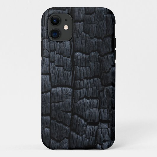 Verbrand Hout Textuur Case-Mate iPhone Case (Achterkant)