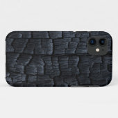 Verbrand Hout Textuur Case-Mate iPhone Case (Achterkant (horizontaal))
