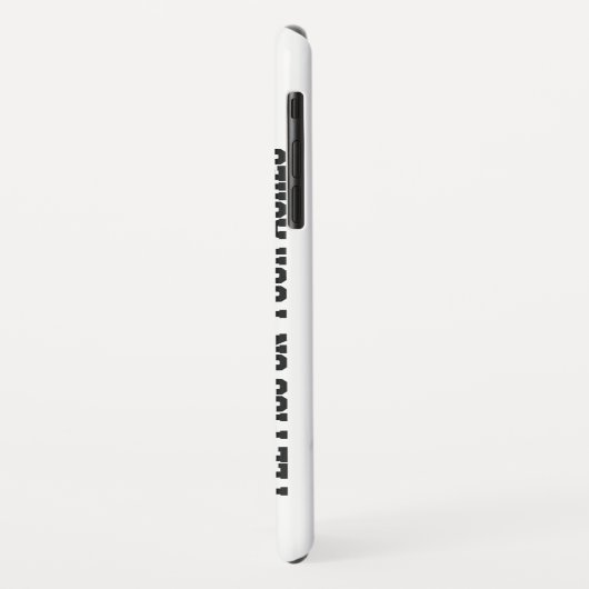 Verbrand mijn vlag niet Case-Mate iPhone case (Achterkant/links)