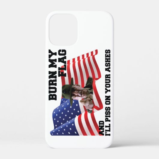 Verbrand mijn vlag niet Case-Mate iPhone case (Achterkant)