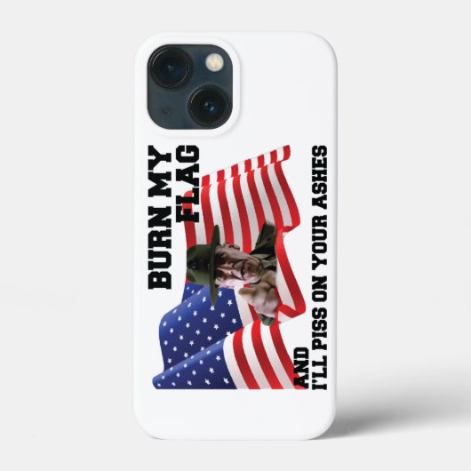 Verbrand mijn vlag niet Case-Mate iPhone case (Achterkant)