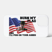 Verbrand mijn vlag niet Case-Mate iPhone case (Achterkant (horizontaal))