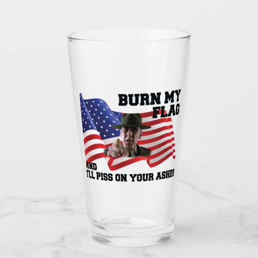 Verbrand mijn vlag niet glas (Voorkant)