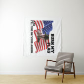 Verbrand mijn vlag niet wandkleed (In Situ (horizontaal))