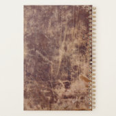 Verbrand na het schrijven van grappig planner (Achterkant)