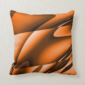 Verbrand Oranje Abstract Moderne Worp Kussen