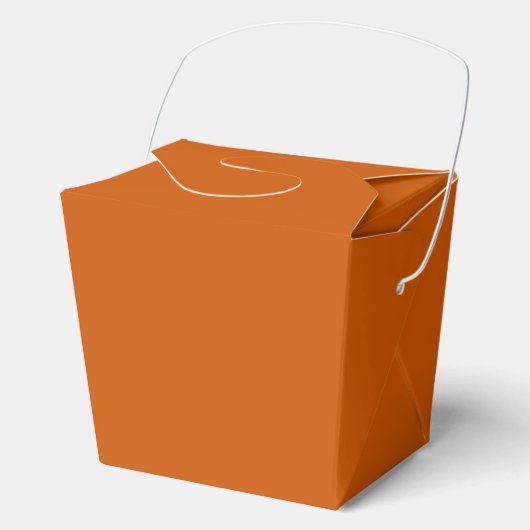 Verbrand Oranje Bedankdoosjes (Voorkant)