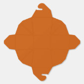 Verbrand Oranje Bedankdoosjes (Ongevouwen)