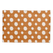 Verbrand Oranje Cheerleader Pom Pom Pattern Kussensloop (Achterkant)