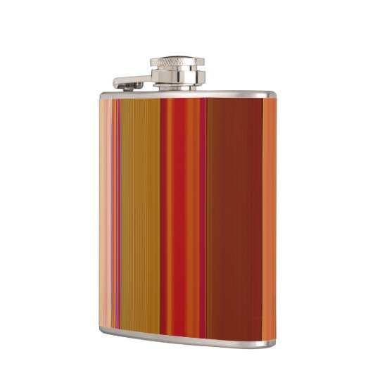 Verbrand Oranje Heupfles (Links)