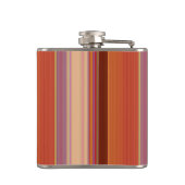 Verbrand Oranje Heupfles (Achterkant)