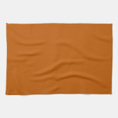 Verbrand Oranje Keukenhanddoek (Horizontaal)