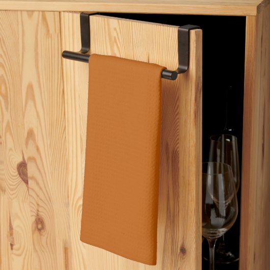 Verbrand Oranje Keukenhanddoek (Derde Gevouwen)
