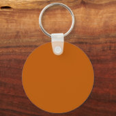Verbrand Oranje Knoop Sleutelhanger (Voorkant)