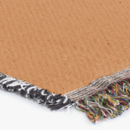 Verbrand Oranje Terracotta Effen Kleur Deken