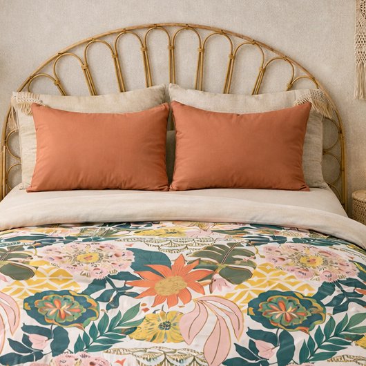 Verbrand Oranje Terracotta Kussensloop