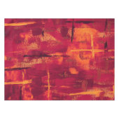 Verbrand oranje textuur tafelkleed (Voorkant (Horizontaal))