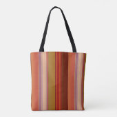 Verbrand Oranje Tote Bag (Achterkant)