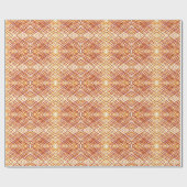 verbrand plaid cadeaupapier (Vlak)