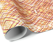 verbrand plaid cadeaupapier (Rol Hoek)