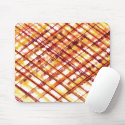 verbrand plaid muismat (Met muis)