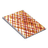 verbrand plaid notitieboek (Rechterzijde)