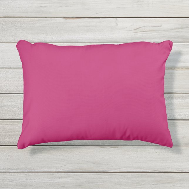 Verbrand roze buiten accentkussen buitenkussen (Voorkant)