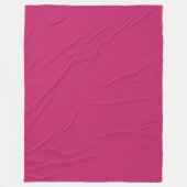 Verbrand Roze Fleece Deken (Voorkant)