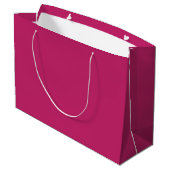 Verbrand Roze Grote Cadeautas (Achterkant Gekanteld)