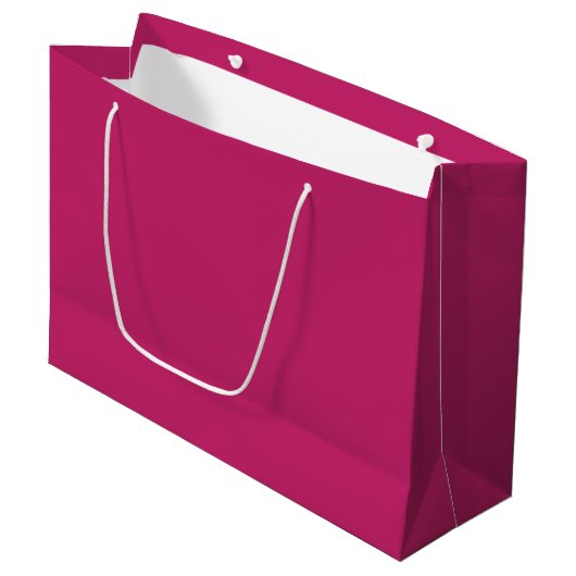 Verbrand Roze Grote Cadeautas (Voorkant Gekanteld)