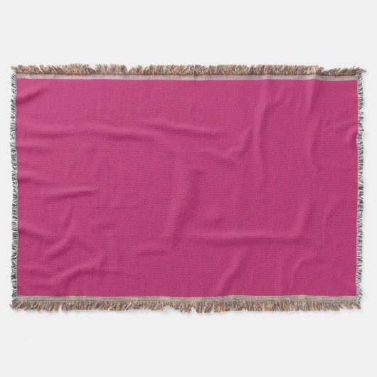 Verbrand Roze Worpdeken Deken (Voorkant)