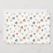 Verbrand Sienna Groen Beige & Goud Kleurenpalet Ka Kaart (Achterkant)