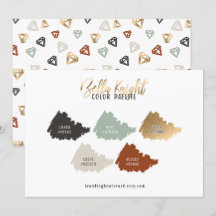 Verbrand Sienna Groen Beige & Goud Kleurenpaletkaa