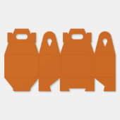 verbrand Sinaasappel Bedankdoosjes (Ongevouwen)