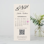 Verbrand Sinaasappel Boho Terracotta bruiloft Save (Staand voorkant)