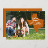 Verbrand Sinaasappel dat we hebben verplaatst - Do Aankondiging (Voorkant / Achterkant)