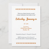 Verbrand Sinaasappel De laatste rit van de bruid Kaart (Achterkant)