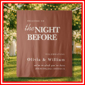 Verbrand Sinaasappel de nacht voor de bruiloft ach Wandkleed