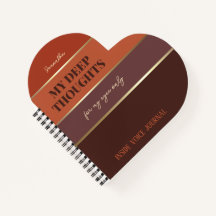 Verbrand Sinaasappel Elegant Gold Pocket Journal