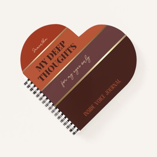 Verbrand Sinaasappel Elegant Gold Pocket Journal Notitieboek (Voorkant)